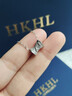 HKHL 925銀沙漏小蠻腰項鏈女士吊墜小眾輕奢高級感鎖骨鏈老婆生日禮物 純銀小蠻腰項鏈 曬單實(shí)拍圖