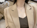 中國(guó)黃金 S990足銀四葉草項(xiàng)鏈女2025新款鎖骨鏈吊墜生日紀(jì)念日禮物送女友 四葉草項(xiàng)鏈【浪漫玫瑰禮盒】*八倉(cāng)發(fā)貨*當(dāng)/次日達(dá) 曬單實(shí)拍圖