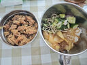 美廚（maxcook）不銹鋼飯盒 快餐杯碗學(xué)生飯盒 泡面碗泡面杯 二層14cm MCFT047 曬單實(shí)拍圖