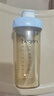 HEGEN海格恩吸管杯兒童水杯學(xué)飲杯奶瓶1-3-6歲直飲吸管嬰兒寶寶牛奶杯 【熱銷TOP】 吸管杯-莫蘭迪藍(lán) 曬單實(shí)拍圖