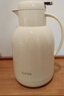 蘇泊爾（SUPOR）保溫壺大容量家用玻璃內膽暖水壺開(kāi)水瓶學(xué)生宿舍熱水壺保溫水壺 奶油白【玻璃內膽】2L 曬單實(shí)拍圖