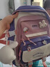 AIOSC初中生書(shū)包女減負護脊高顏值大容量學(xué)院簡(jiǎn)約可愛(ài)小清新雙肩包背包 主圖款-雙肩包+單肩包【送掛件】 曬單實(shí)拍圖