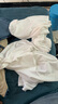 立蒙（LIMENG）【2件裝】180g純棉黑白色短袖t恤男女寬松打底潮t 白+白 2XL  曬單實(shí)拍圖