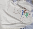 久歲伴【miiiiichan聯(lián)名】?jì)和履型?00%棉家居服套裝透氣短袖短褲 曬單實(shí)拍圖