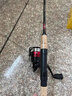 達億瓦（DAIWA）進(jìn)口路亞竿套裝碳素魚(yú)竿全套裝直柄紡車(chē)輪遠投竿海竿水滴輪釣魚(yú)竿 1.98m 直柄ML中軟調+達瓦紡車(chē)輪 曬單實(shí)拍圖
