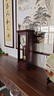 漢時(shí)（Hense）復(fù)古實(shí)木音樂報(bào)時(shí)座鐘客廳裝飾大氣時(shí)鐘桌面簡(jiǎn)約石英鐘表HD8031 鵝掌楸木外框【音樂報(bào)時(shí)】 曬單實(shí)拍圖