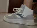 安踏輕松丨高幫板鞋男鞋2026春季輕質(zhì)舒適休閑鞋經(jīng)典運動(dòng)鞋易去污鞋子 一度灰/象牙白-4 42 曬單實(shí)拍圖