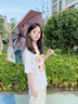 雙面黑膠防曬傘防紫外線(xiàn)太陽(yáng)傘晴雨兩用新中式國風(fēng)女士雨傘禮品 粉色玫瑰 （雙層黑膠）防曬推薦 雙面雙花55*8k 曬單實(shí)拍圖