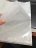 得力a4透明文件袋11孔活頁(yè)插袋塑料資料冊文件夾備用保護袋快勞文件套加厚打孔防水辦公資料透明保護膜 【加厚】A4文件袋 100只（單個(gè)0.12mm） 曬單實(shí)拍圖