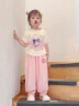 迪士尼寶寶女童夏季運動(dòng)套裝2025新款超好看兒童哪吒服裝寶寶夏裝短袖兩件套 粉色 120 建議110-120cm3-4歲 曬單實(shí)拍圖