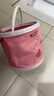 漁之源戶(hù)外可折疊小物釣打水桶便攜活魚(yú)桶兒童打水桶14cm 粉色14cm 曬單實(shí)拍圖