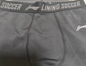 李寧（LI-NING）緊身褲男運(yùn)動(dòng)跑步速干壓縮褲健身內(nèi)褲高彈透氣五分褲籃球訓(xùn)練短褲 曬單實(shí)拍圖