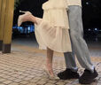 Lily Wei【織星精靈】白色水鉆婚鞋新娘鞋宴會氣質(zhì)高跟鞋2025新款 香檳白【跟高10cm】 36 曬單實拍圖