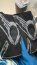 李寧（LI-NING）運動(dòng)護膝男籃球跑步專(zhuān)業(yè)護具專(zhuān)用膝蓋半月板女損傷羽毛球跳繩 黑色兩只【綁帶加壓+防滑顆?！?L （推薦體重100-150斤） 曬單實(shí)拍圖