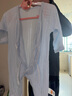 貝瑞加（Babyprints）嬰兒連體衣2件裝寶寶夏季衣服純棉哈衣薄款家居爬服護(hù)肚 藍(lán)黃59 曬單實拍圖