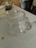加厚透明小茶壺高硼硅耐熱玻璃茶壺新中式功夫茶具耐高溫 功夫小茶壺260ml1個 曬單實拍圖