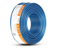 秋葉原（CHOSEAL）有線(xiàn)電視線(xiàn)數字高清信號閉路線(xiàn) SYWV75-5四層屏蔽抗干擾 純銅線(xiàn)芯機頂盒墻面TV電視連接線(xiàn)纜 藍色SYWV-75-5 (4P)電視線(xiàn) 100米（卷） 曬單實(shí)拍圖