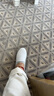 春夏季一腳蹬帆布小白鞋女防滑學(xué)生厚底懶人鞋老北京布鞋女護(hù)士鞋 白色 單層 【181】 37 曬單實(shí)拍圖