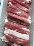 東來順 內蒙古羔羊原切羊肉片1斤裝 火鍋食材羊肉卷 清真中華老字號 曬單實拍圖