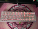 CHERRYMX 3.1有線機械鍵盤 游戲鍵盤 電競鍵盤RGB混光鍵盤 兼容MAC系統(tǒng) 合金外殼彩光粉色紅軸 曬單實拍圖