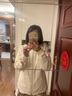 北面（The North Face）沖鋒衣女【經(jīng)典款】硬殼外套戶外防水連帽夾克可打包25春夏|8EYG N3N/暖沙白 M /160 曬單實(shí)拍圖