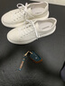 天美意小白鞋男鞋時(shí)尚百搭平底舒適透氣男休閑鞋2025夏 白色 43 曬單實(shí)拍圖