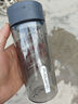 富光夏季女運動水杯兒童便攜杯男夏天杯子隨手杯 灰黑色 550ml 曬單實拍圖