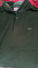 LACOSTE【七夕禮物】法國鱷魚男裝25春夏新款休閑簡約短袖Polo衫|PH1498 132/鱷魚綠 M 4 曬單實拍圖