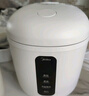 美的（Midea）電飯煲電飯鍋一人食0.8L小容量迷你1-2人便攜單人宿舍旅行 智能預約 微壓不粘鍋內膽FB08M301 曬單實拍圖