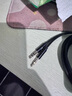 昊微 電競游戲直播電腦有線耳機入耳式雙插頭3.5mm圓孔耳麥適用蘋果華為筆記本臺式電腦通用2.5米加長 臺式電腦耳機【黑色】雙插頭設(shè)計 2.5米 曬單實拍圖