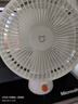 米家 小米桌面小風(fēng)扇 臺式手持迷你便攜充電風(fēng)扇小型 戶外露營宿舍辦公室家用 7羽葉大風(fēng)量 曬單實拍圖