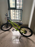 優(yōu)貝兒童自行車10-14歲學(xué)生青少年山地鋁合金變速車 皇冠 熒光綠24寸 曬單實(shí)拍圖