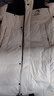 鴨鴨（YAYA）【王一博冰殼系列】中長(cháng)款羽絨服女情侶男女同款連帽加厚極寒外套 曬單實(shí)拍圖