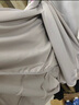 廷毅防曬衣男士冰絲防曬服夏季戶外釣魚服輕薄透氣皮膚衣定制LOGO印字 淺灰【可拆卸帽檐】 XL 【130-150斤】 曬單實拍圖