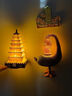 陜歷博彩繪雁魚(yú)銅燈冰箱貼發(fā)光磁吸創(chuàng  )意冰箱磁貼禮盒裝西安伴手禮 西安大雁塔-發(fā)光冰箱貼 曬單實(shí)拍圖