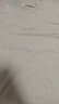 杰克·瓊斯（JACK&JONES）25年男裝春夏季重磅棉寬松復(fù)古哥特字母發(fā)泡印情侶短袖T恤男小眾 乳白色A05 常規(guī) L 曬單實(shí)拍圖