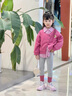 G.DUCKKIDS女小童洋氣春秋季網(wǎng)紅外套套裝女寶寶2025新款休閑寬松兩件套時(shí)尚 玫紅色 100 cm (建議90-100cm 2-3 曬單實(shí)拍圖