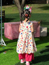 瑪米瑪卡（MOMOCO）兒童裙子夏季新款女童夏裝波點(diǎn)無(wú)袖棉布連衣裙 米白  130  曬單實(shí)拍圖