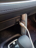 怡發(fā)適用豐田鋒蘭達卡羅拉銳放雷凌車載Typec轉(zhuǎn)USB充電器數(shù)據(jù)線轉(zhuǎn)接頭 豐田-黑色1個【帶燈款】 曬單實拍圖