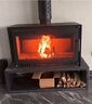 柴木森林真火壁爐燃木柴家用農村室內燃木柴火爐別墅取暖爐燃木真火壁爐 【T760單壁爐】供暖80-100㎡ 曬單實(shí)拍圖