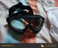 MDUG狗狗護目鏡眼鏡寵物頭飾寵物戶(hù)外防風(fēng)眼鏡邊牧大中型狗狗護目眼鏡 透明款大（下顎17-25頭圍28-48） 曬單實(shí)拍圖
