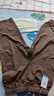 駱駝（CAMEL）防曬速干八分褲女寬松垂感闊腿運動褲 J25BR1L7053 游俠棕 L 曬單實拍圖