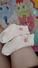 巴布豆女童襪子春秋薄款寶寶棉襪A類無(wú)骨嬰兒短襪透氣兒童中筒襪小女孩 曬單實(shí)拍圖