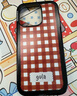 PopSockets【上菜了·手機殼】泡泡騷xGula聯(lián)名手機保護防摔蘋(píng)果16 ProMax手機保護套MAGSAFE磁吸生態(tài)手機殼 紅白格紋 iPhone 15 Pro 曬單實(shí)拍圖