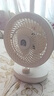 容聲（RONGSHENG）電風(fēng)扇桌面小風(fēng)扇臺式循環(huán)扇家用電風(fēng)扇輕音臺扇辦公臥室搖頭渦輪換氣對流風(fēng)扇 RS-FT2403H 曬單實(shí)拍圖