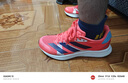 adidas adizero RC 4超輕緩震訓(xùn)練備賽體測薄底競訓(xùn)跑鞋阿迪達(dá)斯 粉色/白色/深藍(lán)色/淺藍(lán)色   43 曬單實拍圖