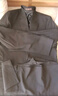才子男士西服套裝商務(wù)套西職場(chǎng)純色簡約西裝西褲簡約純色 曬單實(shí)拍圖
