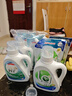 洗衣液12斤松木檸檬組合裝  瓶1L*3+補(bǔ)充袋裝1L*2+500ml*2 曬單實(shí)拍圖