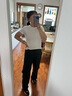 lululemon丨Dance Studio 女士寬松剪裁中腰工裝褲 拒水 LW5GOEA 雨林綠 M 曬單實拍圖