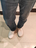 七匹狼男鞋2025春夏新款真皮運動鞋男士涼爽沖孔皮鞋軟底透氣防臭休閑鞋 白色 40 曬單實拍圖